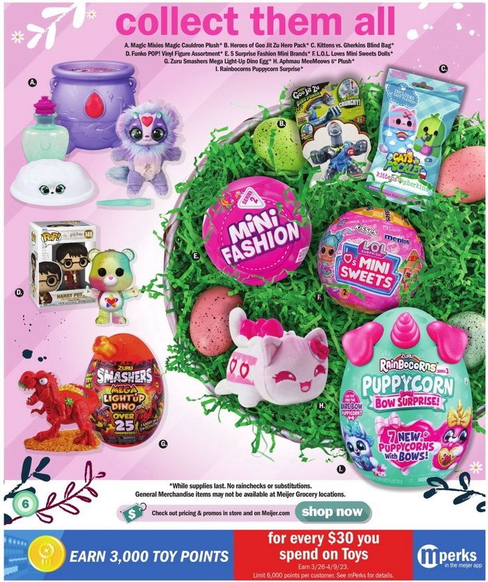 Meijer Easter Toy Ad Mar 26 Apr 09, 2023