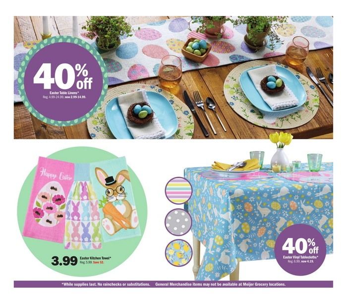 Meijer Hours Easter 2025 Dates Tessi Gerianne