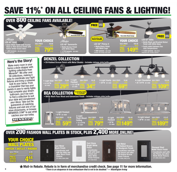 Menards Weekly Ad Mar 23 Apr 02, 2023 (Easter Promotion Included)