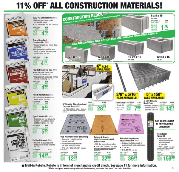 Menards Weekly Ad Mar 23 Apr 02, 2023 (Easter Promotion Included)