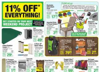 Menards Weekly Ad Mar 30 – Apr 09, 2023 (Easter Promotion Included)
