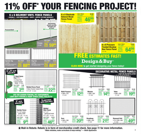 Menards Weekly Ad Mar 30 Apr 09, 2023 (Easter Promotion Included)
