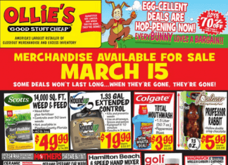 Ollie’s Weekly Ad Mar 15 – Mar 22, 2023