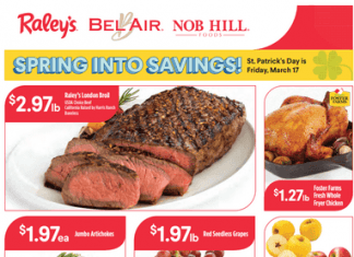 Raley’s Supermarkets Weekly Ad Mar 15 – Mar 21, 2023