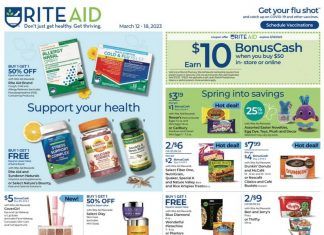 Rite Aid Weekly Ad Mar 12 – Mar 18, 2023 (Easter Promotion Included)