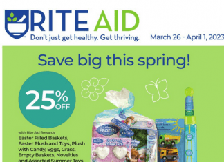 Rite Aid Weekly Ad Mar 26 – Apr 01, 2023 (Easter Promotion Included)