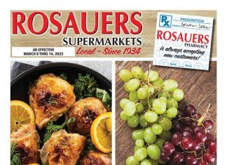 Rosauers Weekly Ad Mar 08 – Mar 14, 2023 (St. Patrick’s Day Promotion Included)