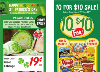 Rouses Weekly Ad Mar 15 – Mar 22, 2023