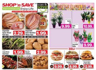 SHOP ‘n SAVE Weekly Ad Mar 30 – Apr 05, 2023 (Easter Promotion Included)