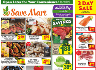 Save Mart Supermarkets Weekly Ad Mar 08 – Mar 14, 2023