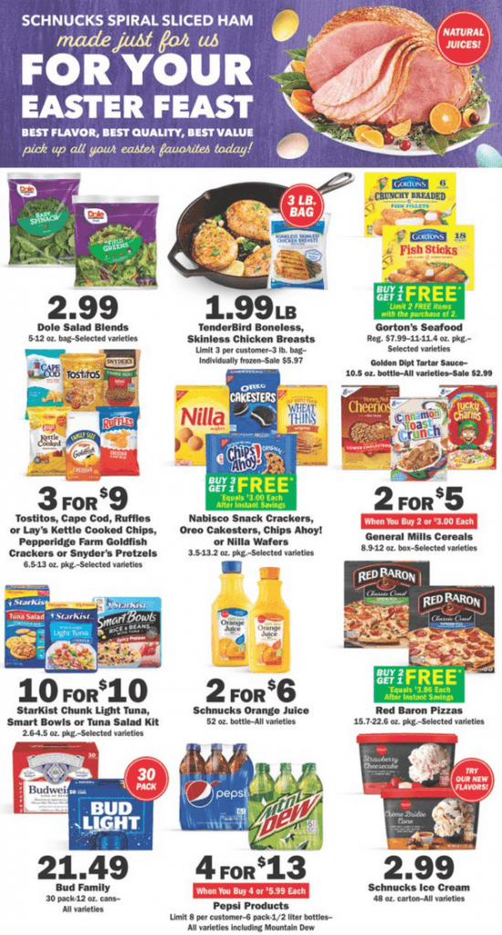 Schnucks Weekly Ad Mar 29 Apr 04, 2023 (Easter Promotion Included)