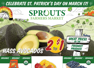 Sprouts Weekly Ad Mar 15 – Mar 21, 2023 (St. Patrick’s Day Promotion Included)
