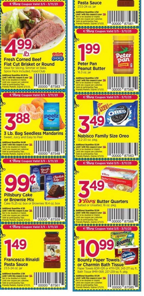 Tops Weekly Ad Mar 05 Mar 11, 2023