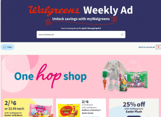 Walgreens Weekly Ad Apr 02 – Apr 08, 2023 (Easter Promotion Included)