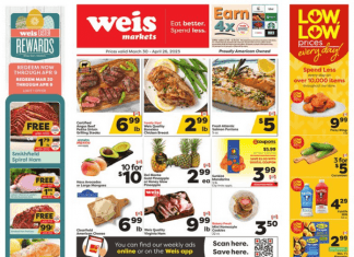 Weis Markets Monthly Ad Specials Mar 30 – Apr 26, 2023