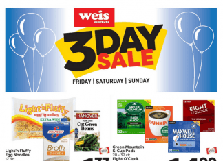 Weis Markets Three Day Ad Mar 31 – Apr 02, 2023