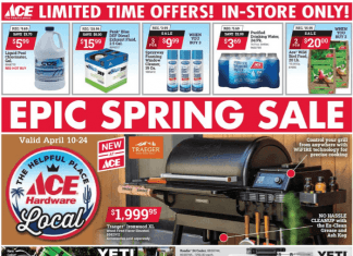 ACE Hardware Epic Spring Ad Sale Apr 10 – Apr 24, 2023