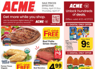 ACME Weekly Ad Apr 21 –Apr 27, 2023