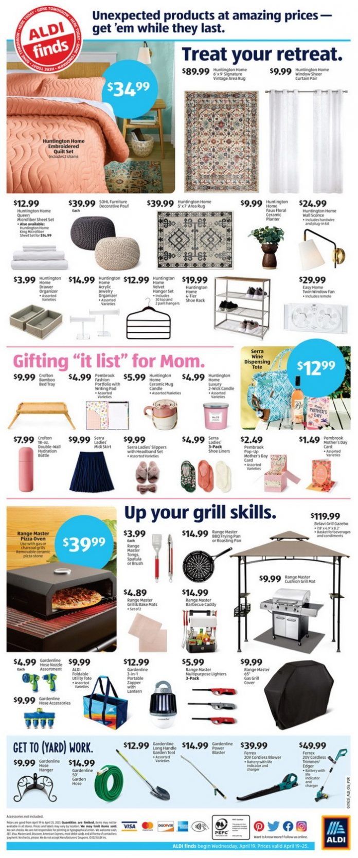 ALDI Weekly Ad Apr 19 Apr 25, 2023 (Mother's Day Promotion Included)