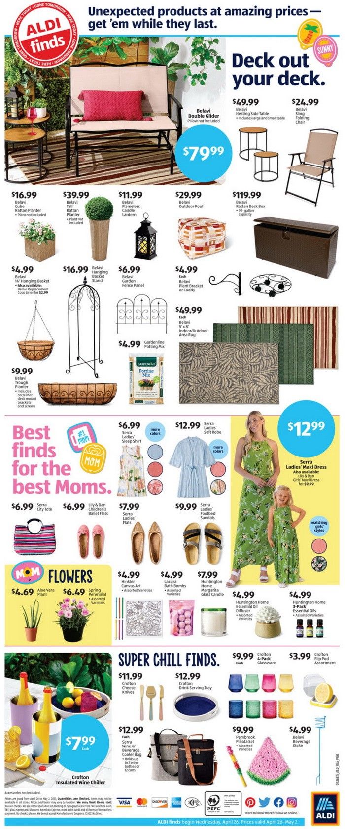 ALDI Weekly Ad Apr 26 May 02, 2023 (Mother's Day Promotion Included)