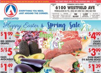 Associated Supermarkets Weekly Ad Apr 07 – Apr 13, 2023 (Easter Promotion Included)