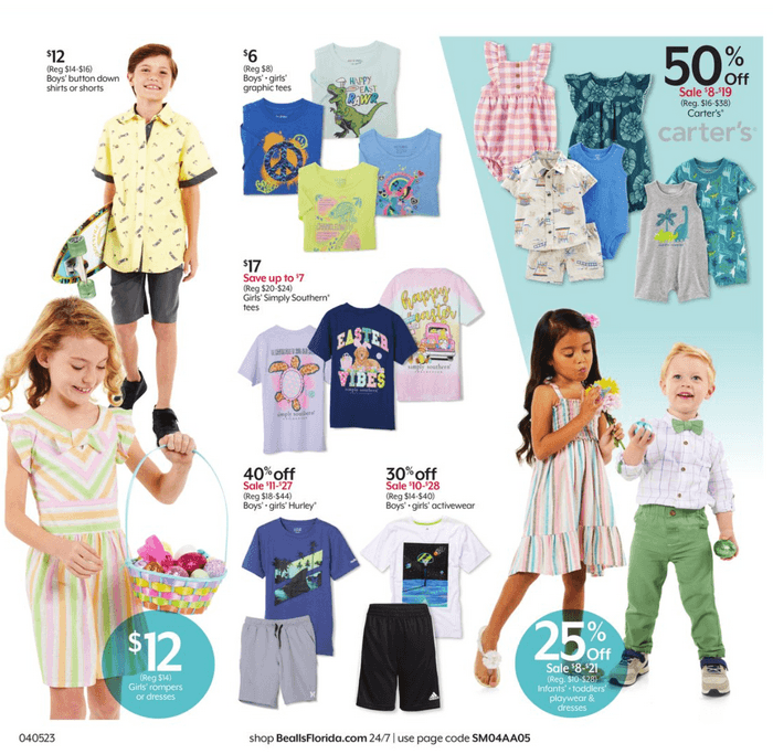 Bealls Weekly Ad Apr 05 Apr 11, 2023 (Easter Promotion Included)