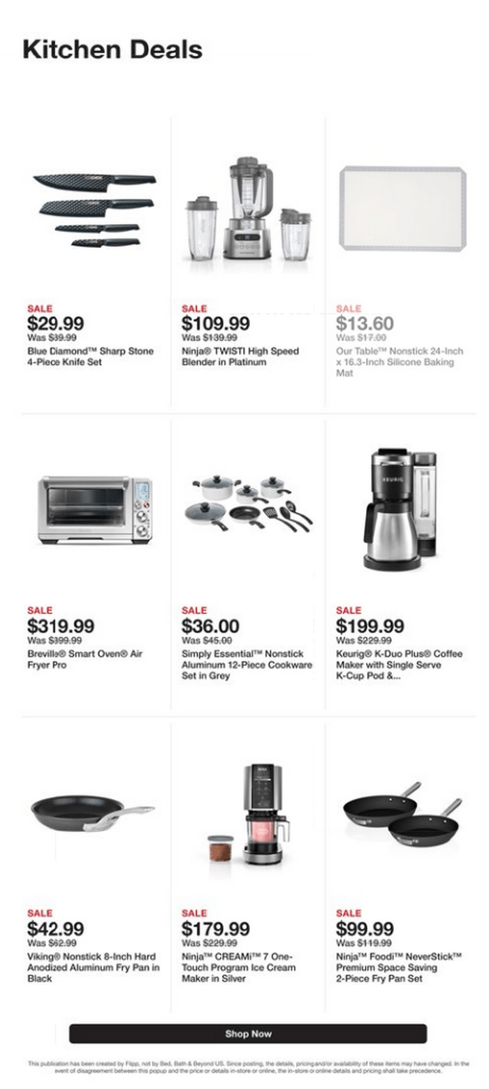 Bed Bath & Beyond Weekly Ad Apr 11 Apr 16, 2023