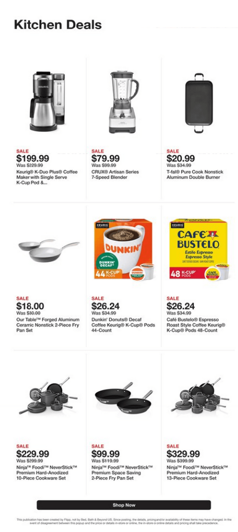 Bed Bath & Beyond Weekly Ad Apr 25 – May 01, 2023