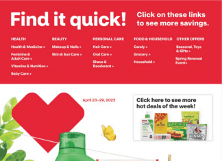 CVS Weekly Ad Apr 23 – Apr 29, 2023