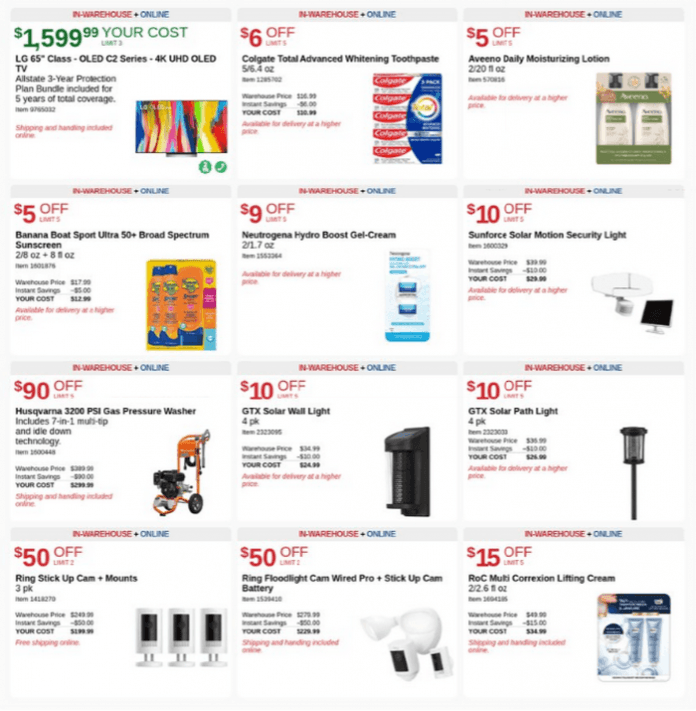 Costco Monthly Ad Apr 12 May 07, 2023