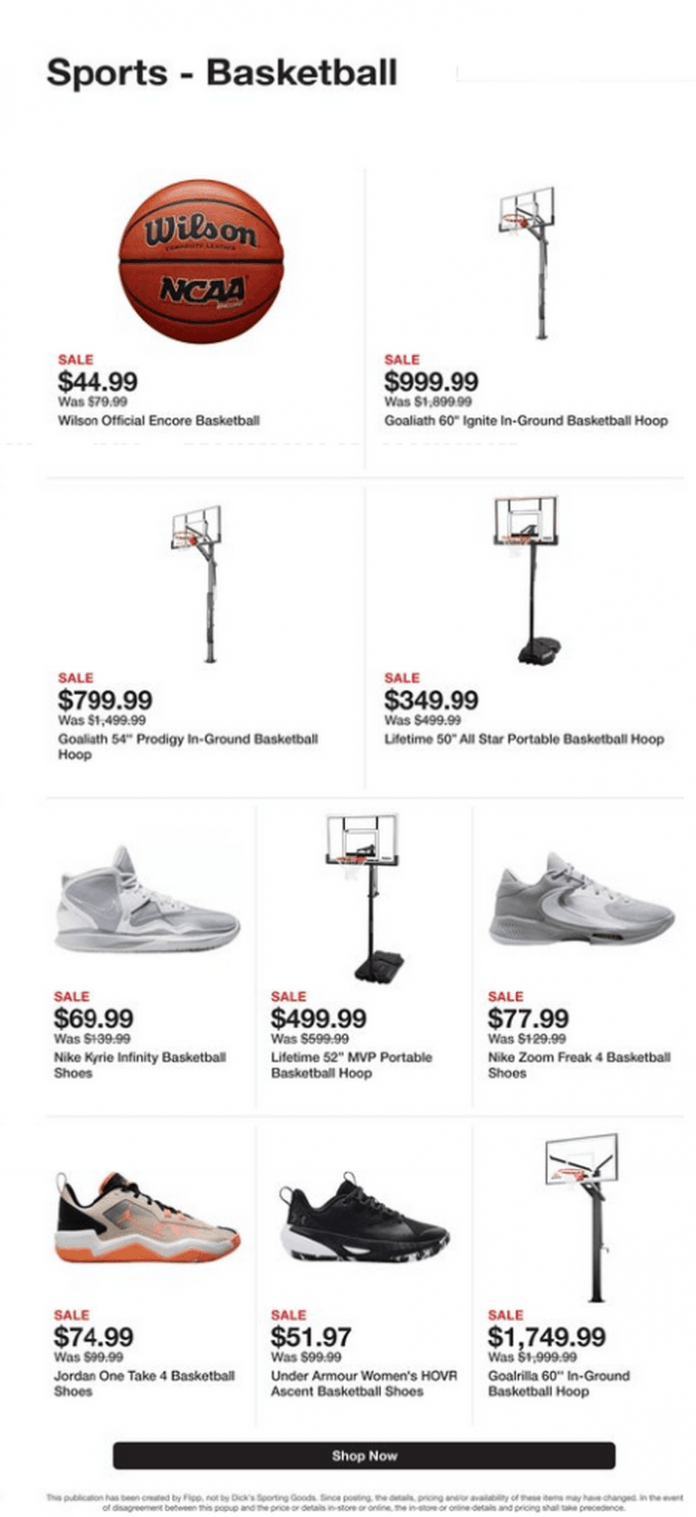 Dick's Sporting Goods Weekly Ad Apr 12 Apr 18, 2023