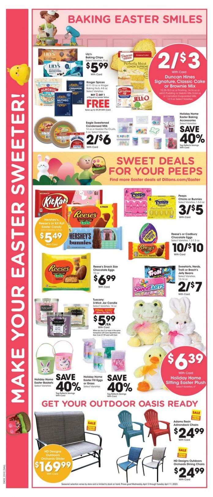 Dillons Weekly Ad Apr 05 Apr 11, 2023 (Easter Promotion Included)