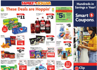 Family Dollar Weekly Ad Apr 02 – Apr 08, 2023 (Easter Promotion Included)