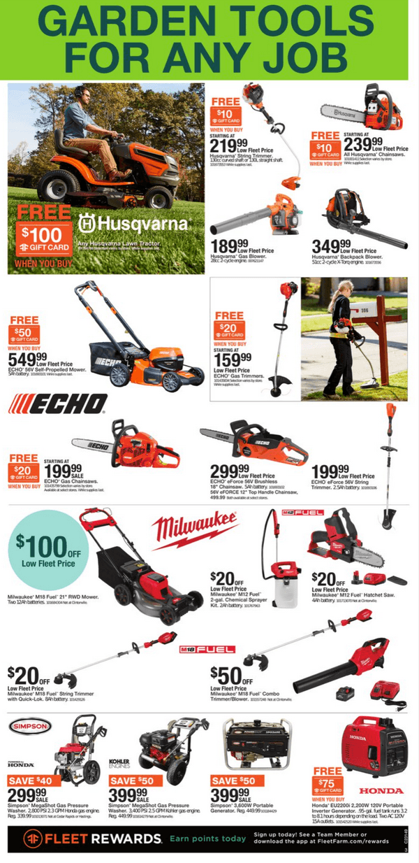Fleet Farm Spring Yard Prep Ad Apr 05 Apr 16, 2023