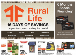 Fleet Farm Rural Life Ad Apr 07 – Apr 22, 2023