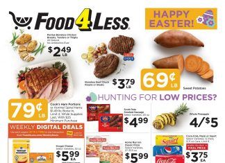 Food 4 Less Weekly Ad Apr 05 – Apr 11, 2023 (Easter Promotion Included)