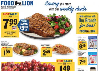 Food Lion Weekly Ad Apr 12 – Apr 18, 2023