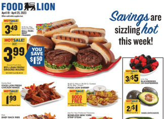 Food Lion Weekly Ad Apr 19 – Apr 25, 2023