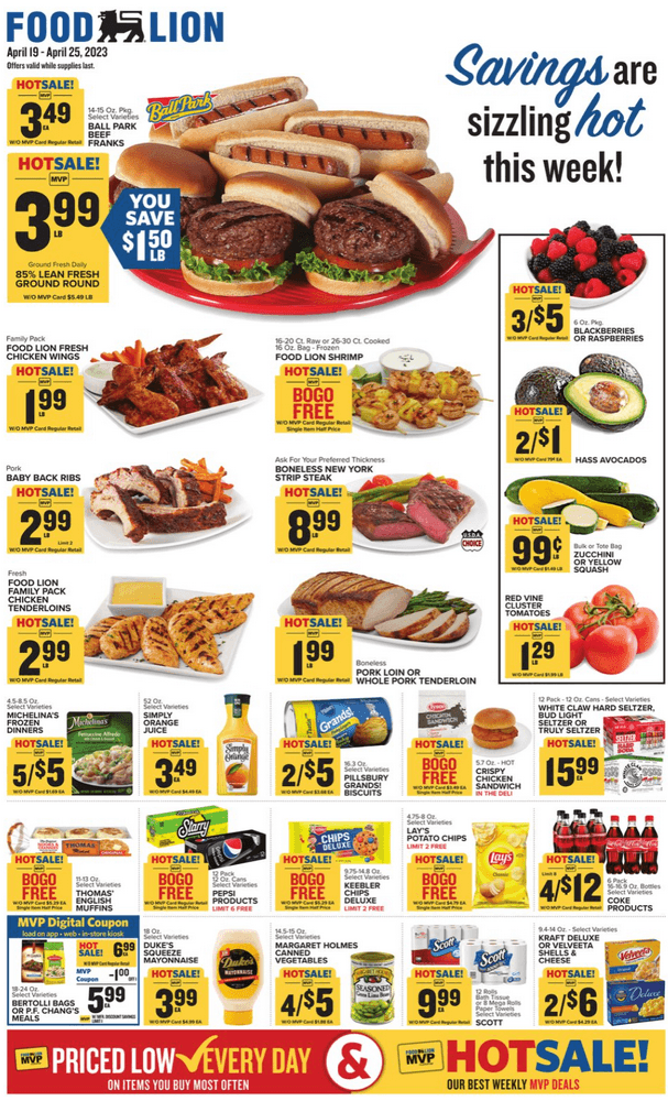 Food Lion Weekly Ad Apr 19 Apr 25, 2023