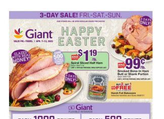 Giant Food Weekly Ad Apr 07 – Apr 13, 2023 (Easter Promotion Included)