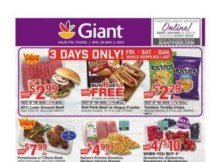Giant Food Weekly Ad Apr 28 – May 04, 2023