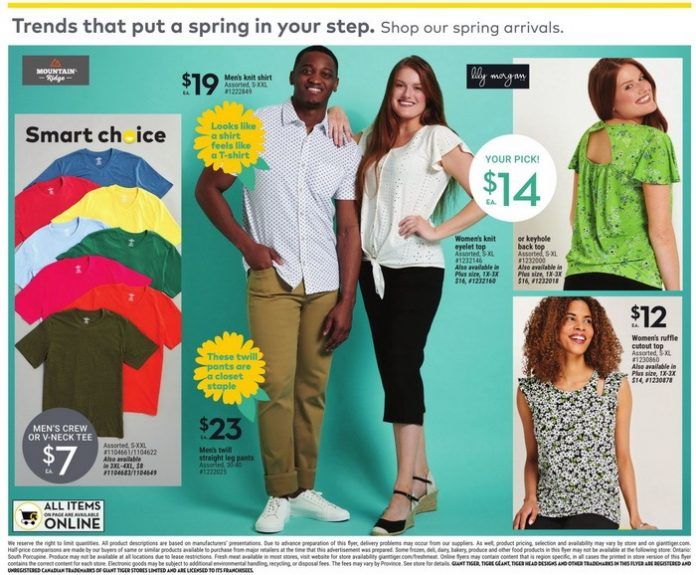 Giant Tiger Weekly Ad Apr 05 Apr 11, 2023 (Easter Promotion Included)