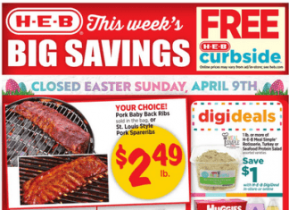 HEB Weekly Ad Apr 05 – Apr 11, 2023 (Easter Promotion Included)