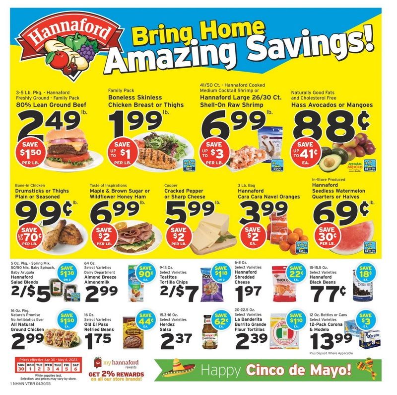Hannaford Weekly Ad Apr 30 May 06, 2023