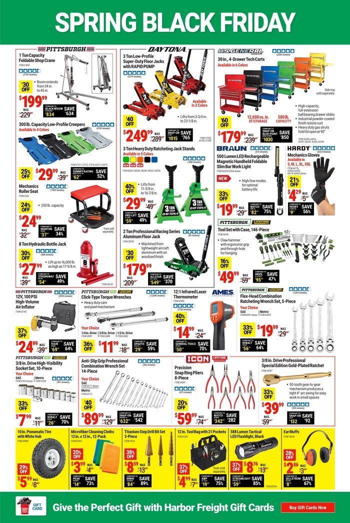 Harbor Freight Spring Black Friday Ad Apr 10 Apr 16, 2023