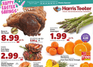 Harris Teeter Weekly Ad Apr 05 – Apr 11, 2023 (Easter Promotion Included)