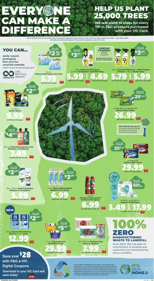 Harris Teeter Weekly Ad Apr 05 Apr 11, 2023 (Easter Promotion Included)