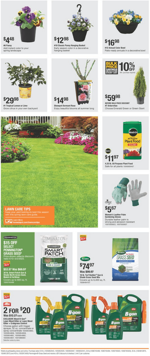 Home Depot Spring Black Friday Ad Apr 13 Apr 23, 2023