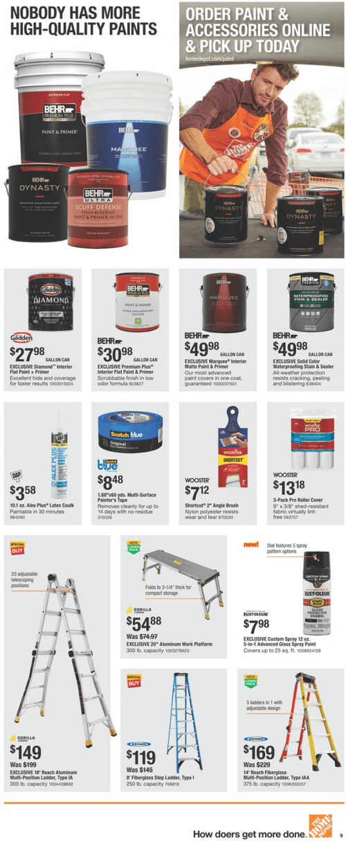 Home Depot Spring Black Friday Ad Apr 13 Apr 23, 2023