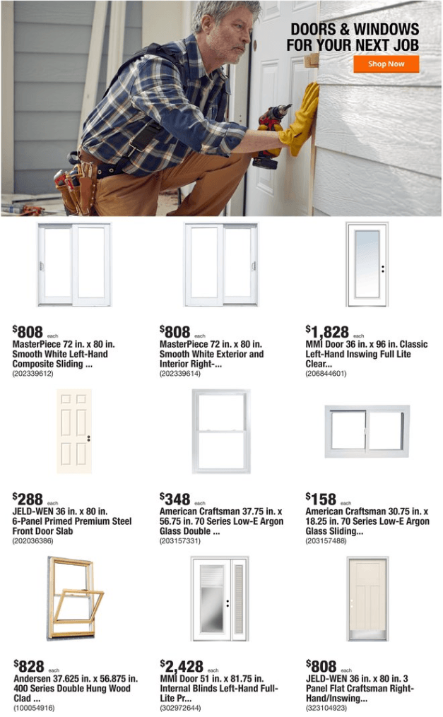 Home Depot Pro Weekly Ad Apr 24 May 01, 2023